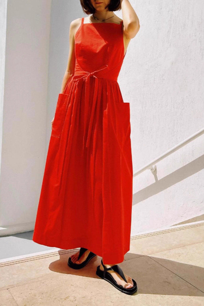 Robe longue structuree femme 4