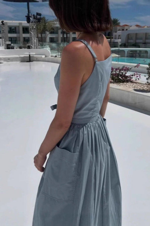 Robe longue structuree femme 5