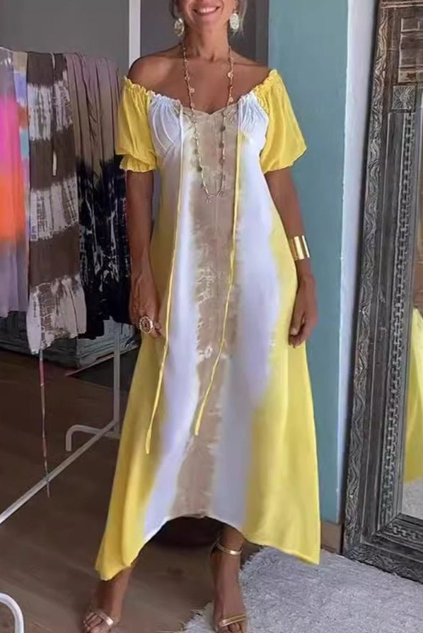 Robe tie and die - Ma boutique