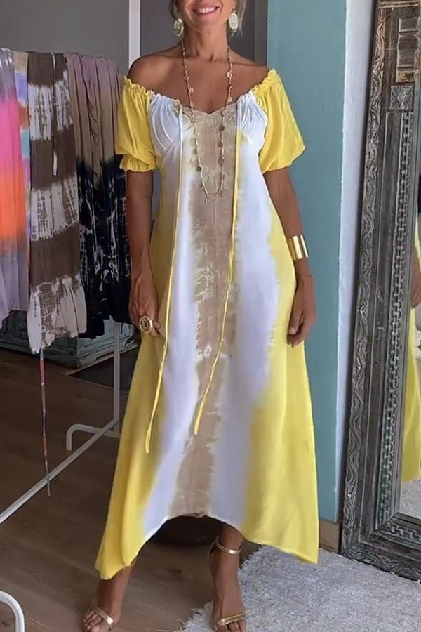 Robe tie and die - Ma boutique