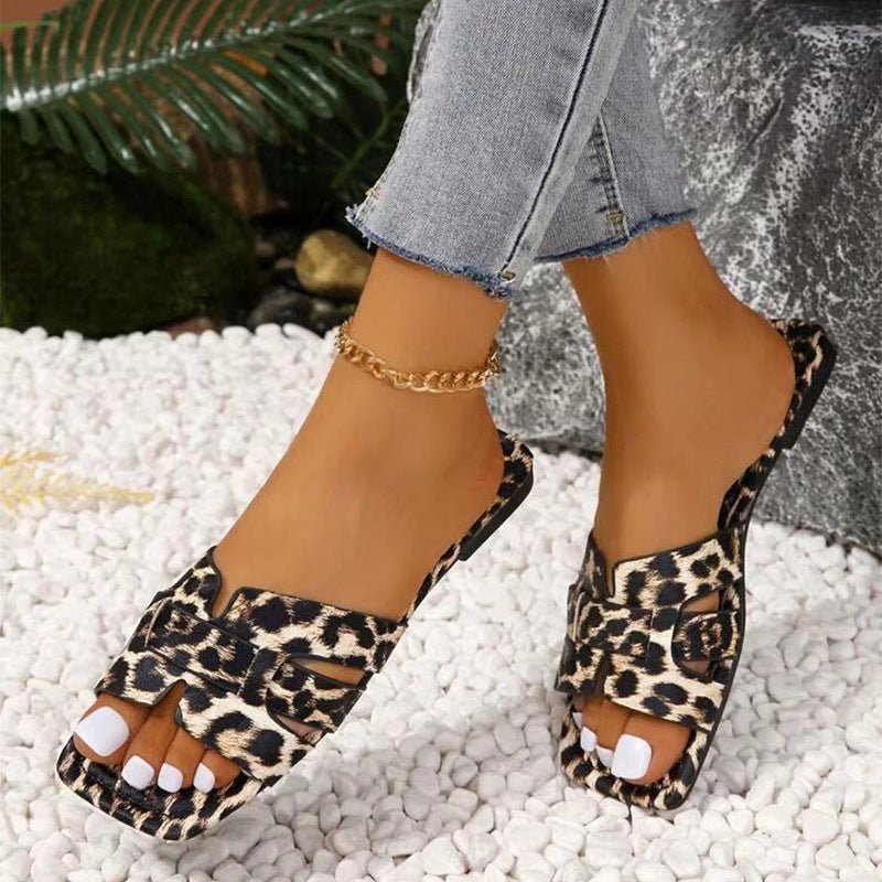 Sandales léopard - Ma boutique
