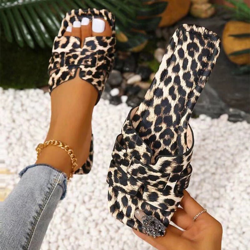 Sandales léopard - Ma boutique