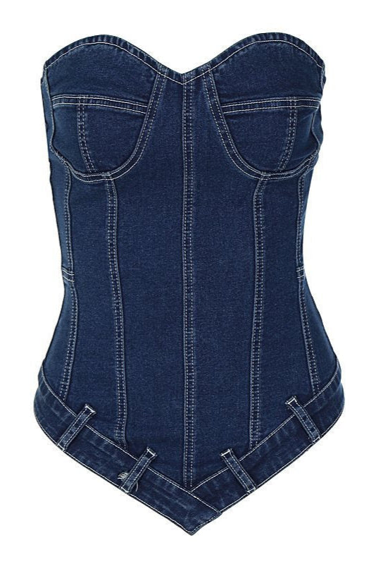 bustier denim femmes 3