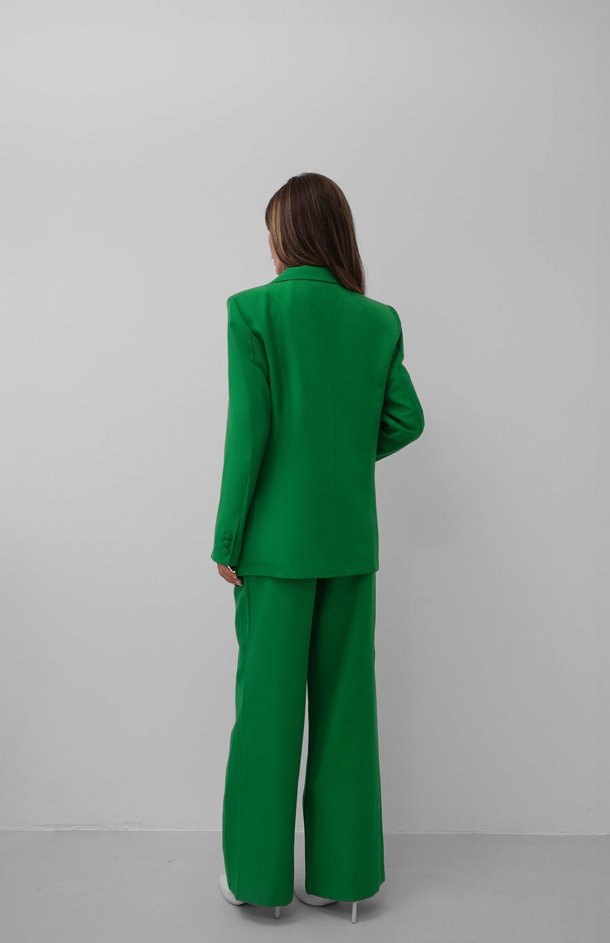 Pantalon classique vert pomme (-30%)