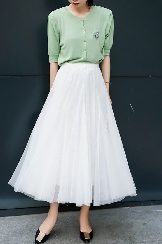 Jupe longue effet danseuse - Ma boutique