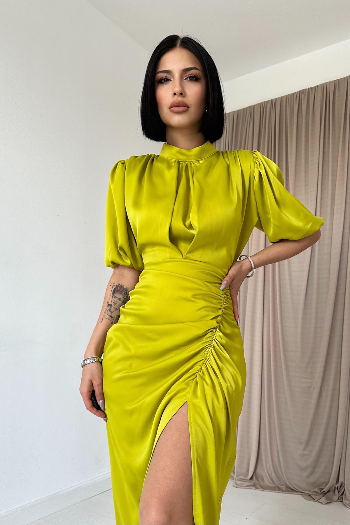 Robe glamour drapée - Ma boutique