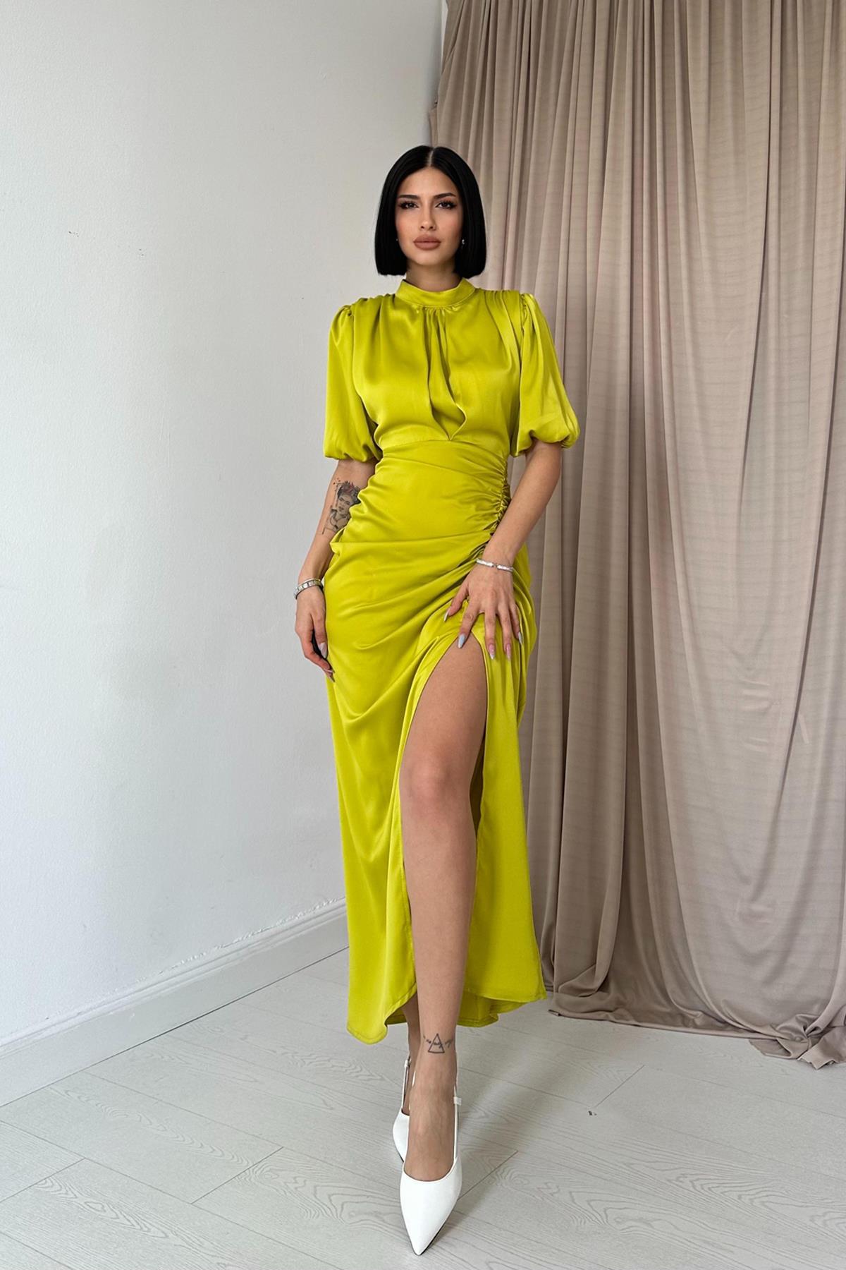 Robe glamour drapée - Ma boutique