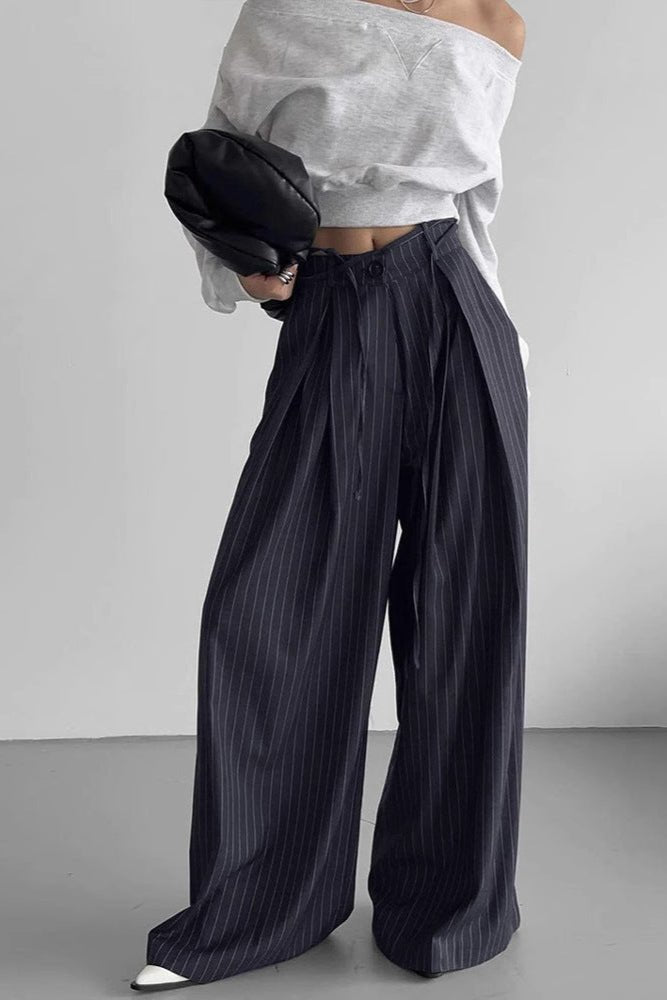 Pantalon a fines rayures - Ma boutique