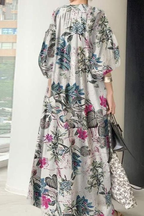 Robe ample florale - Ma boutique