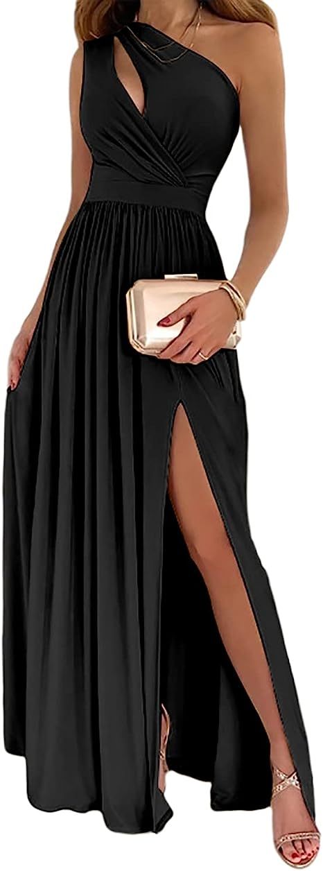 Robe de soirée buste asymétrique - Ma boutique