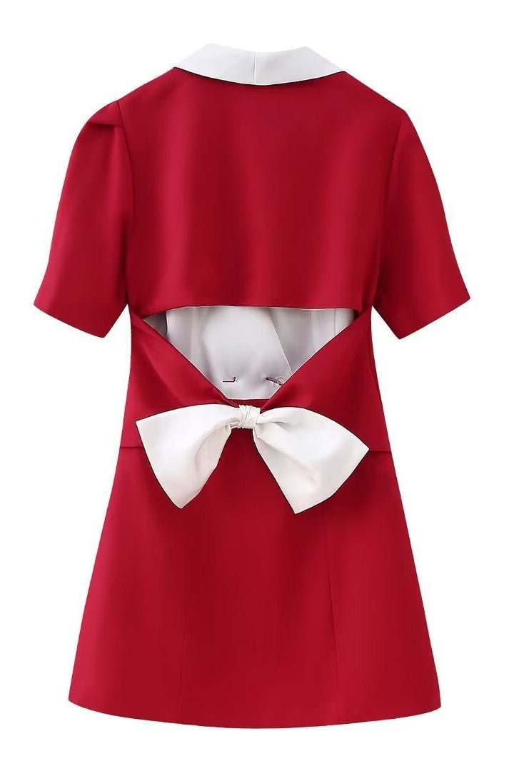 Robe tailleur avec découpe dans le dos - Calm concept store