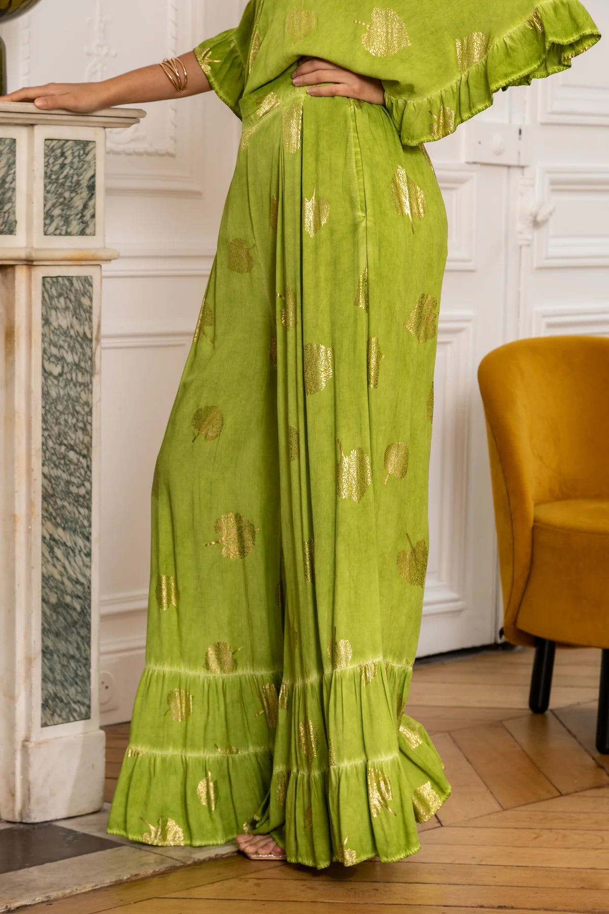 Ensemble bohème vert - Ma boutique