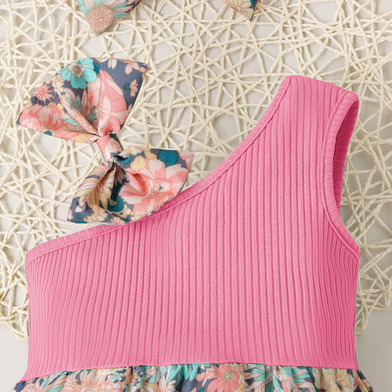 Crawling Suit Jumpsuit Romper Baby Baby Bowknot