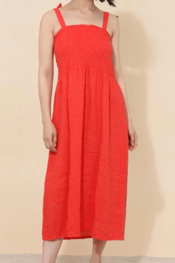 Robe, disponible en combinaison, en lin - Ma boutique