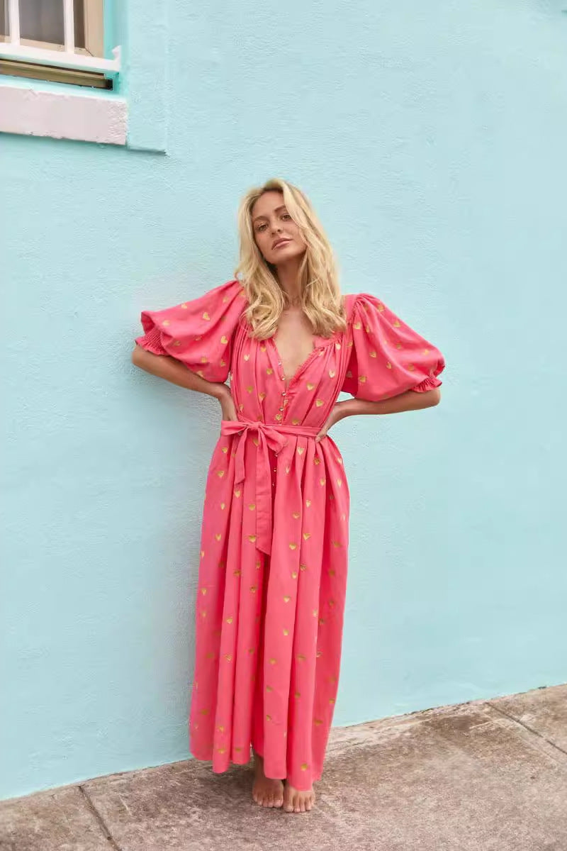 Longue robe boheme femme 4