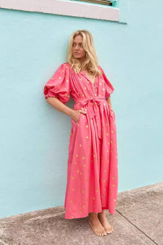 Robe longue boheme femme 