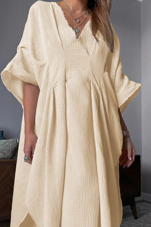 Robe longue gaz de coton 3