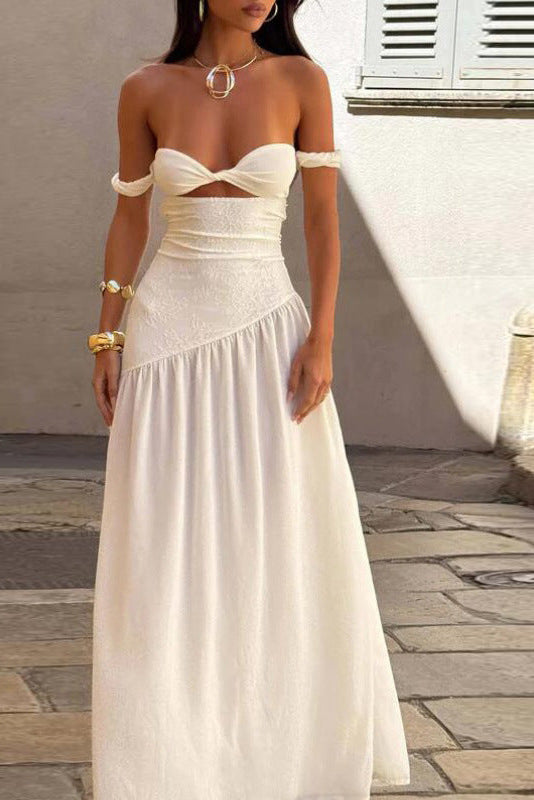 Robe longue graphique boheme 2