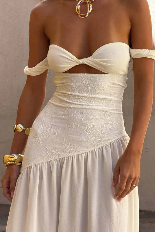 Robe longue graphique boheme 3