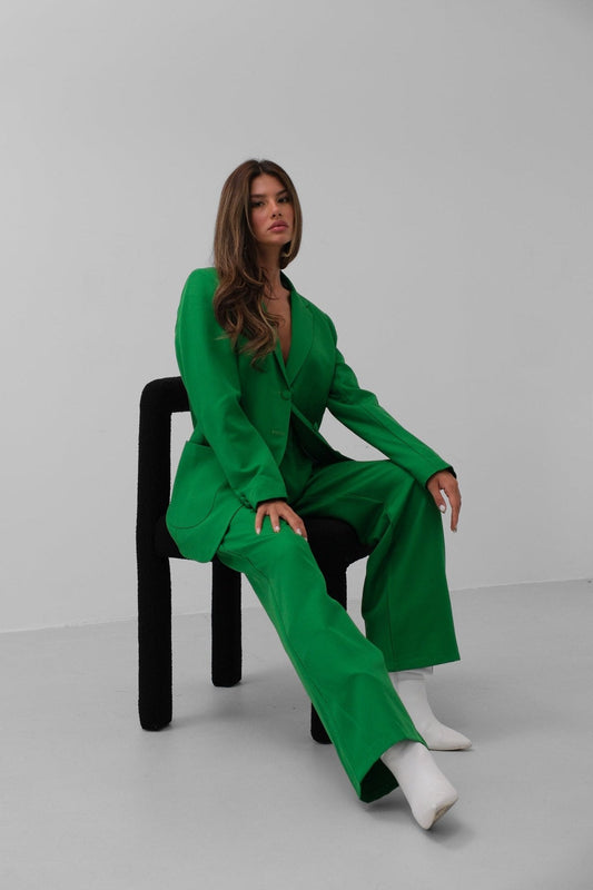 Green pants (blazer available) - Calm concept store