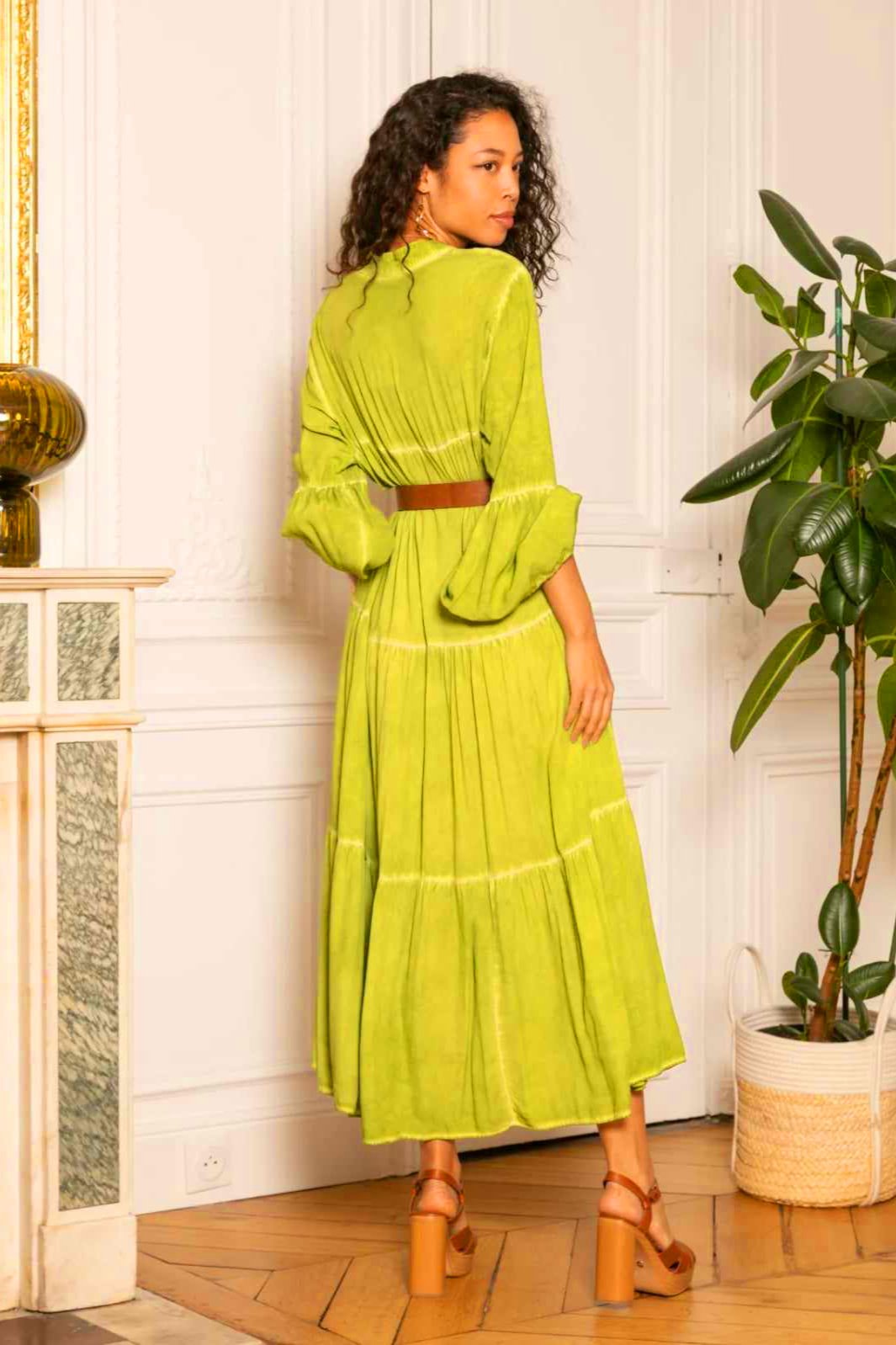 Long flared dress - Calm concept store