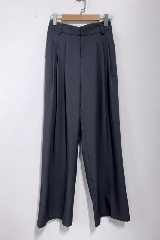 Pantalon classique droit a pinces - Ma boutique