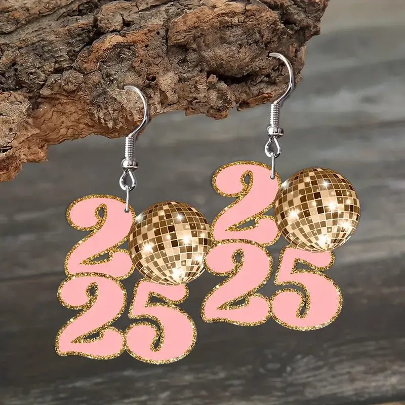 Retro Fashion 2025 Digital Earrings - Calm concept store