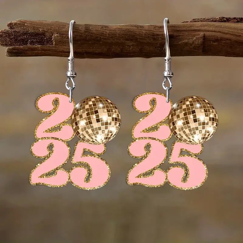 Retro Fashion 2025 Digital Earrings - Calm concept store