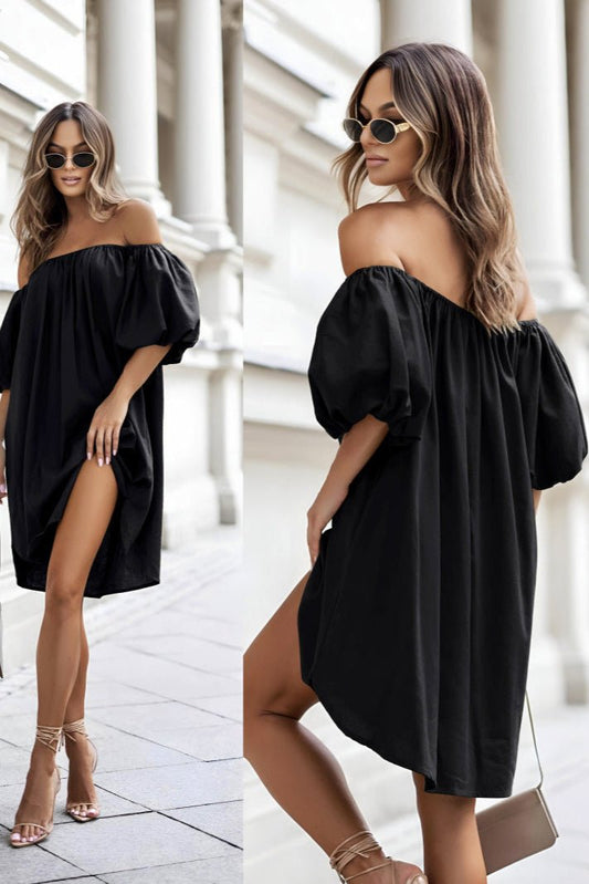 Robe popeline col bateau - Calm concept store