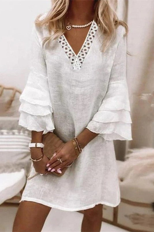 Robe décontractée a détails - Ma boutique