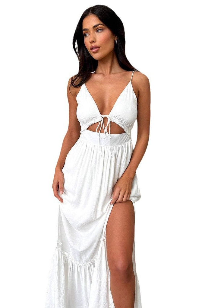 robe longue graphique femme 2