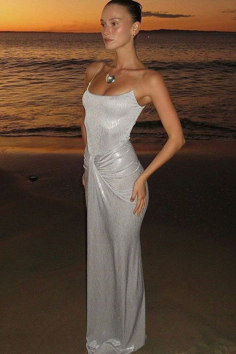 robe longue silver 3