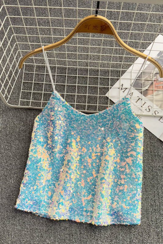 Top glamour a sequins - Ma boutique